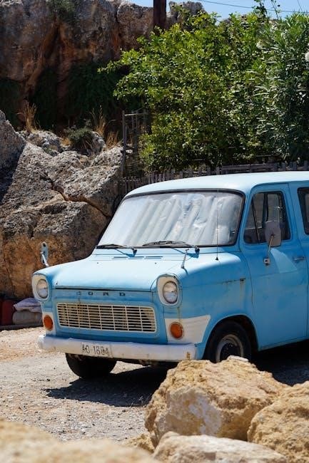 ford transit van owners manual